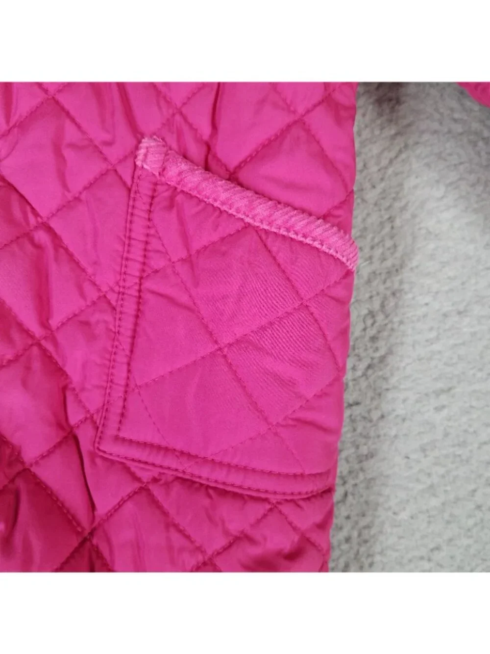 Ralph Lauren Girl's 9M Snowsuit Quilted Hooded One-Piece Winter Fleece Lined
